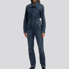 Vintage women's denim jumpsuit