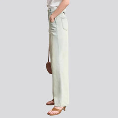 Bleached jeans for ladies