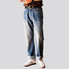 90s high-waist jeans for men