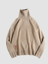 Retro Maillard Turtleneck Sweater
