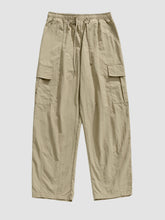 Retro Loose Three-Dimensional Cargo Pants
