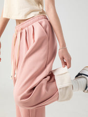 Retro Pleated Loose Thickened Sweatpants