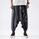 Drako Street-Style Pants Gray