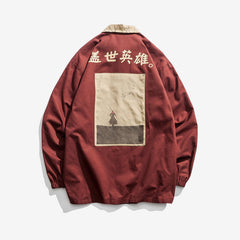 Uysa Shirt Jacket Red