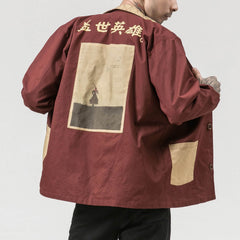 Uysa Shirt Jacket Red