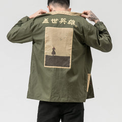 Uysa Shirt Jacket Green