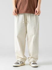 Retro Japanese Cotton Casual Pants