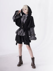 Lolita Rabbit Ears Hood Suit