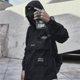 Multipockets Techwear Cargo Hooded Jacket