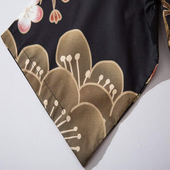 Painting Crane Kimono