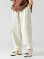 Retro Japanese Cotton Casual Pants