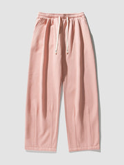 Retro Pleated Loose Thickened Sweatpants
