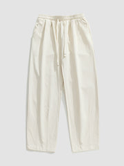 Retro Japanese Cotton Casual Pants