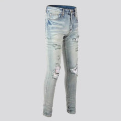 Skinny grunge jeans for men