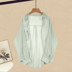 Chic Cardigan Backless Suspender Dress