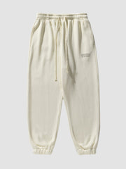 Retro Japanese Print Loose Long Sweatpants