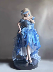 Alice In Wonderland Asymmetrical Retro Lolita Dress MK19189