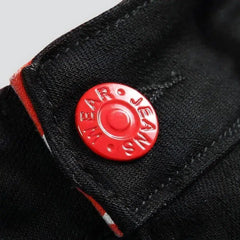 Y2k men's patchwork jeans