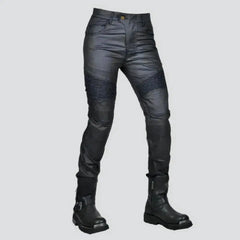 Slim biker jeans for ladies