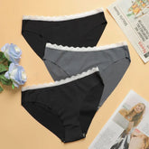 1PC Female Ice Silk Comfortable Panties