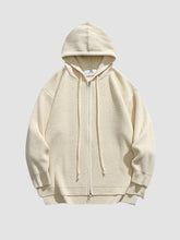 Retro Hooded Versatile Knitted Cardigan Jacket