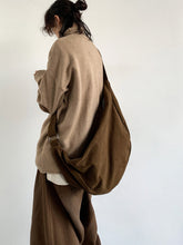 Retro Canvas Solid Color Crossbody Bag