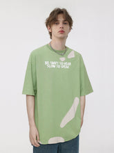 Hole Patchwork Washed Tee