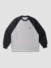 Retro Raglan Sleeve Loose Sweatshirt