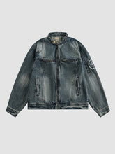 Retro Washed Denim Jacket