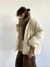 Retro Khaki Loose And Versatile Cotton Coat