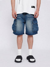 Big Pocket Denim Shorts