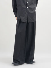 Black Suit Loose Pants