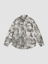 Retro National Printed Shirt