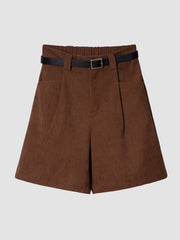 Corduroy Short Pants