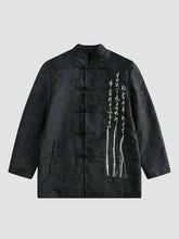 Retro Tang Loose Embroidered Casual Jacket