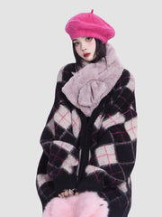 Retro Knitted Loose Cardigan Jacket