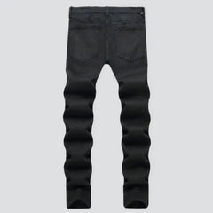 Monochrome skinny jeans for men