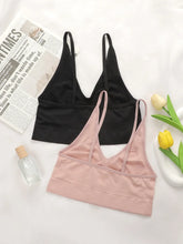 2-Pack Multi-Color Sexy Deep-V Top Wireless Bralette