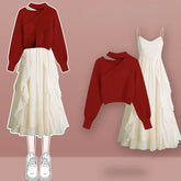 Kawaii Set Sweater and Dress Two Pieces