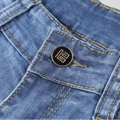 Sanded thin jeans for men