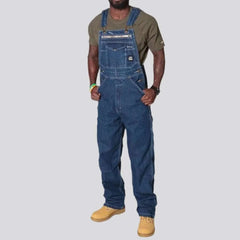 Straight fit men's jeans overall