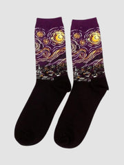Famous paintings socks
