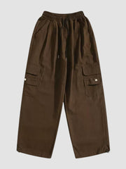 Japanese Loose Fitting Wide Leg Pants