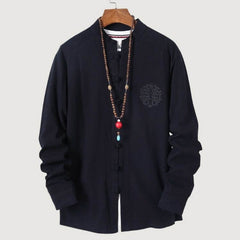 Kezumi Long Sleeve Shirt Black