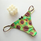 3 Pcs/lot Sexy Printed Thong