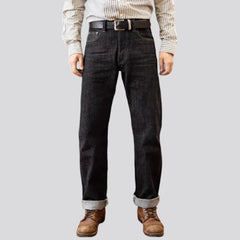 Heavyweight selvedge jeans for men