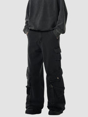 Loose Big Pocket Cargo Pants