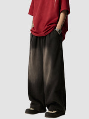 Retro Washed Loose Casual Pants