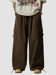 Japanese Loose Fitting Wide Leg Pants