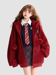 College Knitted Vest Shirt Skirt Suit